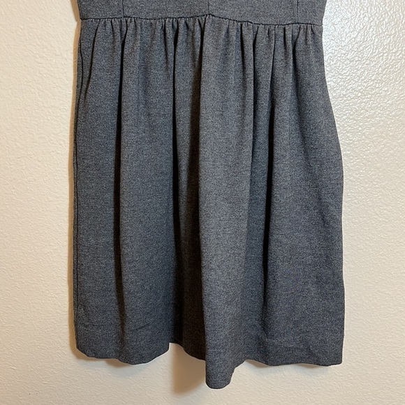 MADEWELL Grey Short Sleeve Dress - Picture 5 of 14